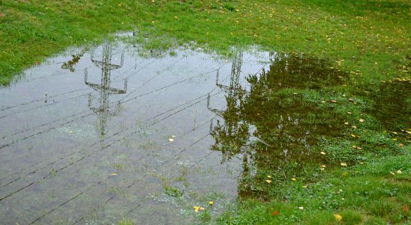 Flooded Yard Drainage Installation in Sterling