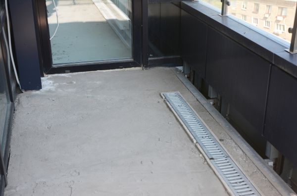 Veranda Drain Installation in Sterling