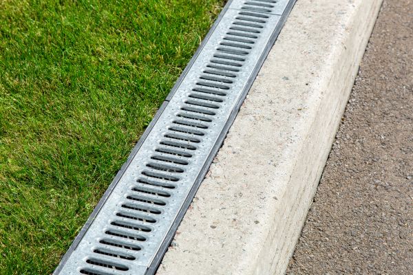 Courtyard Drain Installation in Sterling